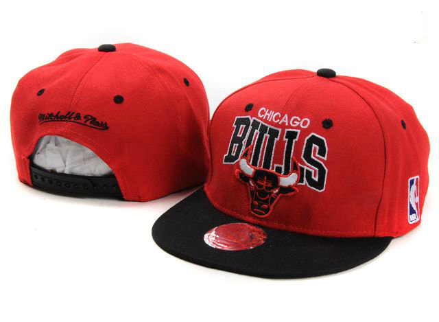 NBA Chicago Bulls M&N Snapback Hat NU04